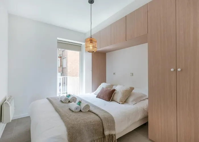 아파트 Huswell - Frontal Seaview In 블랑켄베르크